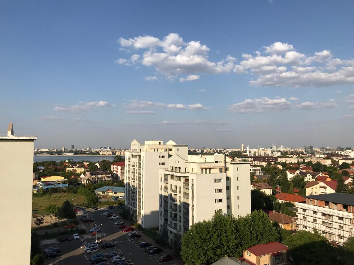 Cozy 2-Room Penthouse Lakeview W14 布加勒斯特 外观 照片